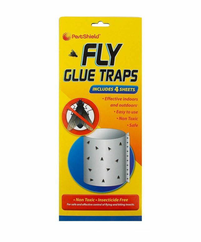 Pest Shield Fly Glue Trap 4pk