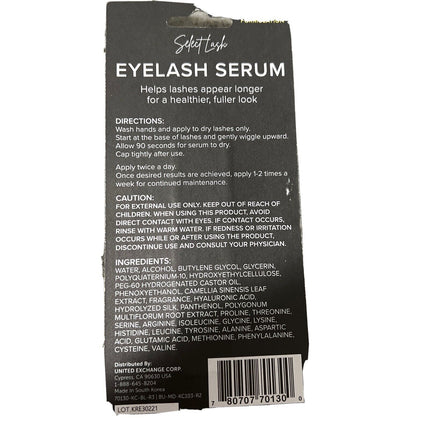 SELECT LASH EYE LASH SERUM