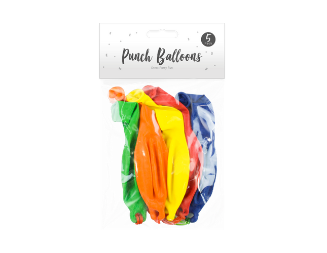 Pop Punch Balloons 5 Pack