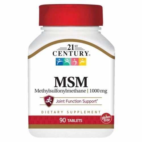 21st Century MSM 1000mg 90Tabs