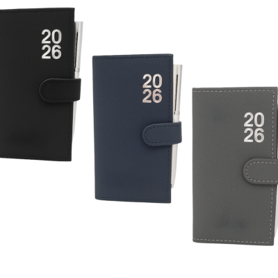 Diary 2026 Premium Pocket w/Pen 8116