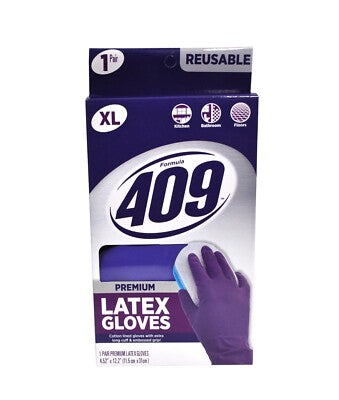 409 Premium Rubber Gloves XL
