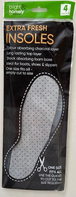 BRIGHT AND HOMELY EXTRA FRESH INSOLES 2 PCS