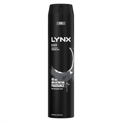 Lynx Body Spray Black 250ml