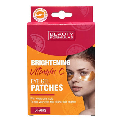 Beauty Formulas Vitamin C Brightening Eye Gel Patches 6prs