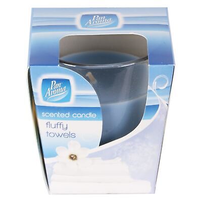 Pan Aroma Scented Glass Candle Pure Cotton
