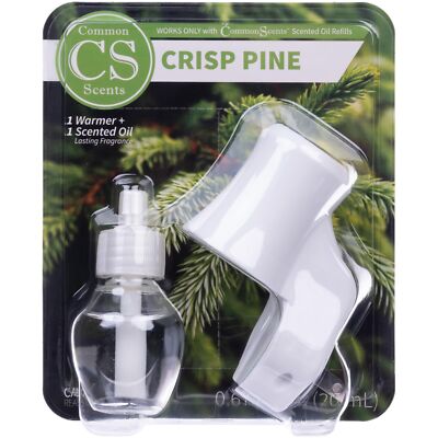 Common Scents Oil Warmer & Scent Oil Crisp Pine 20ml