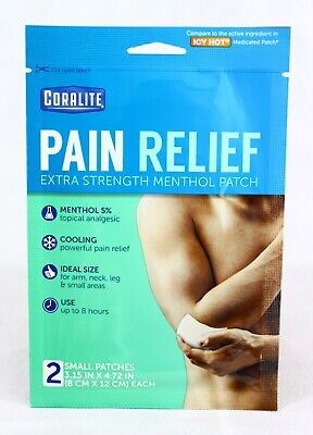 Coralite Pain Relief Extra Strength Menthol Patch