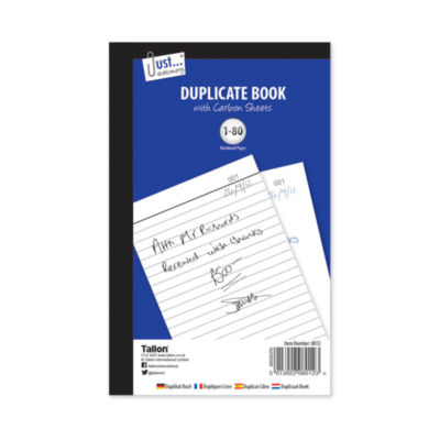 Just Stationery Duplicate Book 80 Pages