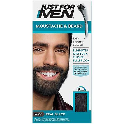 Just for Men Moustache & Beard Real Black M-55