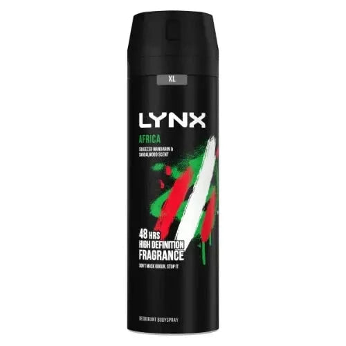 Lynx Africa Fresh 48h Deo. Body Spray 200ml