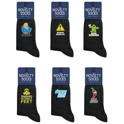 FARLEY MILL MENS SIZE 6-11 NOVELTY SOCK ASST