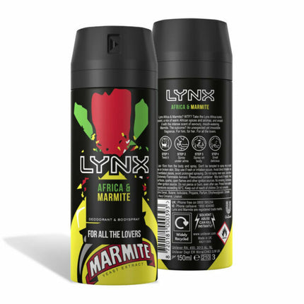 Lynx Africa & Marmite 150ml