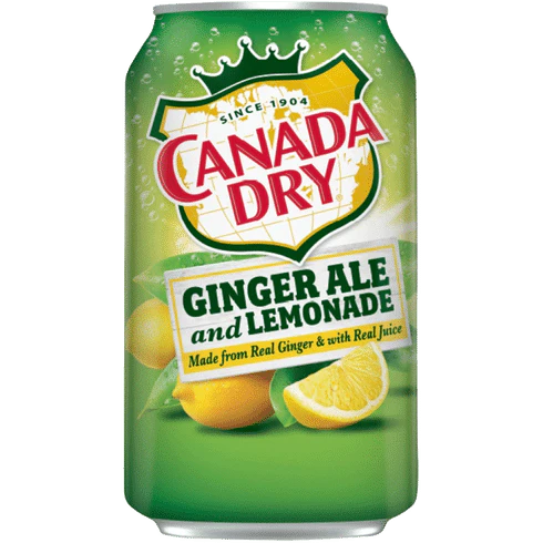 Canada Dry Ginger Ale & Lemon 12fl.oz