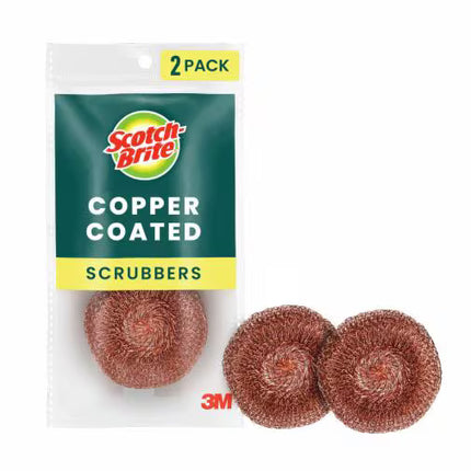 Scotch Brite Copper Pads 2s