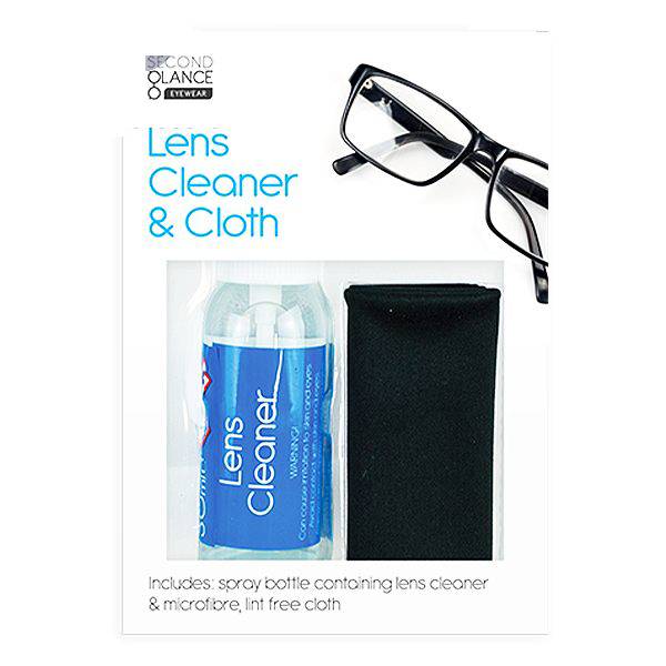Second Chance Lens Cleaner & Cloth