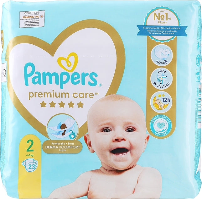 Pampers Premium Care Nappies 23's