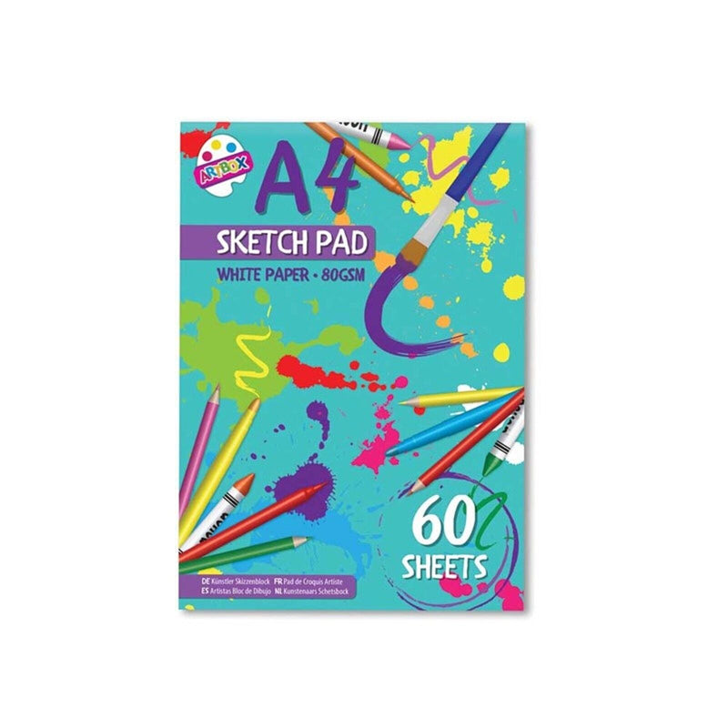 A 4 Sketch Pad White Paper 60 Sheets 80GSM