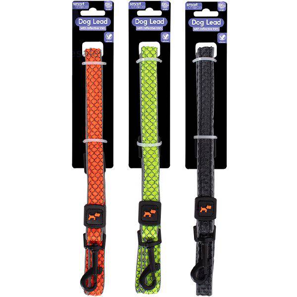 SMART CHOICE DOG LEAD REFLECTIVE 120CM