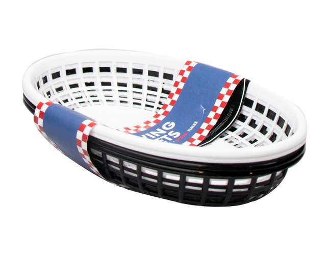 Serving Baskets  Plastic 4pk