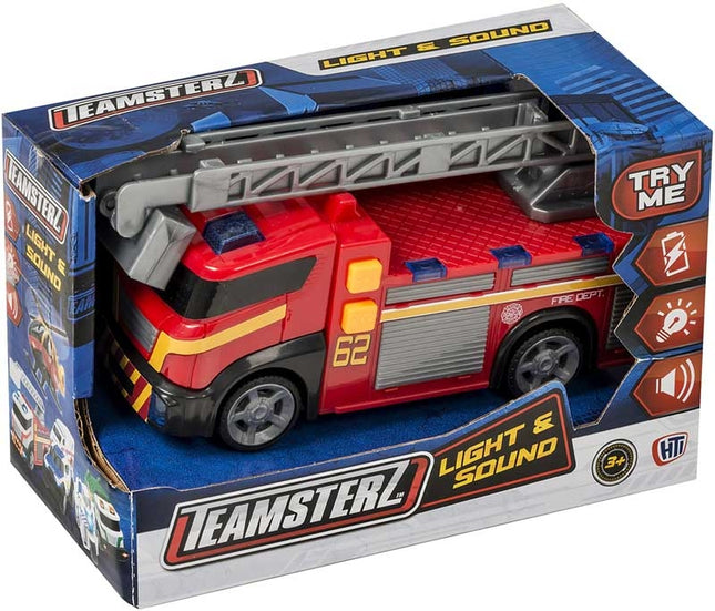 Teamsterz Light Up Sound Fire Engine Toy
