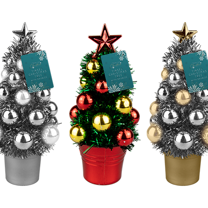 Christmas Tinsels Bauble Tree Decoration