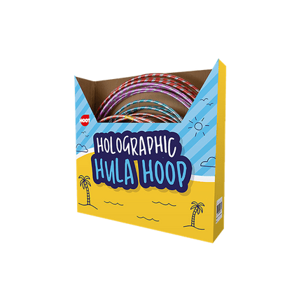 Hoot Holographic Hula Hoop Asst