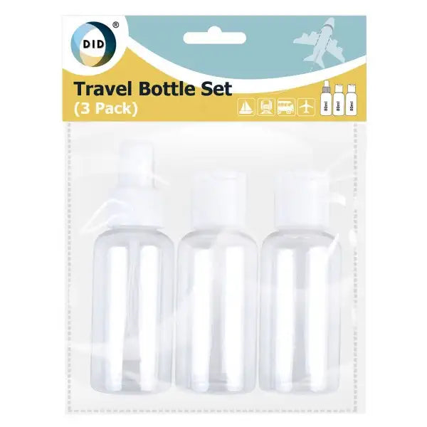 DID Travel Bottle Set 3's