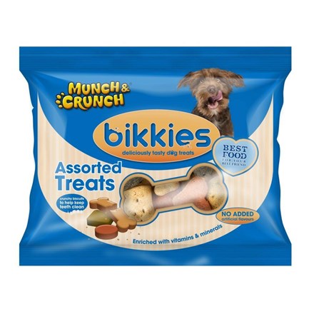 Munch & Crunch Assorted Treat Bikkies 350g