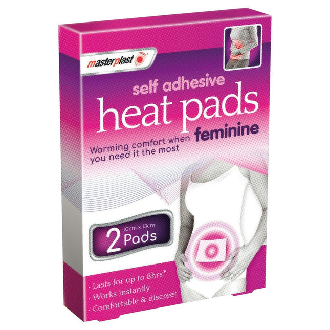 Masterplast Self Adhesive Feminine Heat Pads 2's