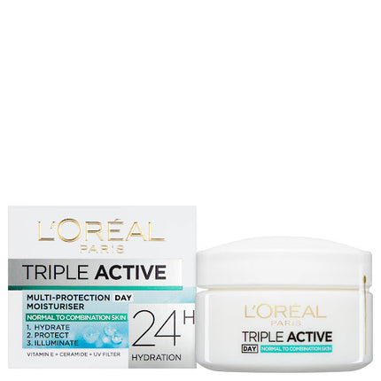 L'oreal Triple Active Day Moisturiser Normal 50ml