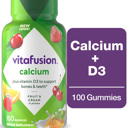Vitafusion Calcium Gummies 100's