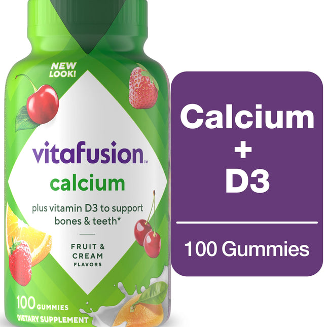Vitafusion Calcium Gummies 100's