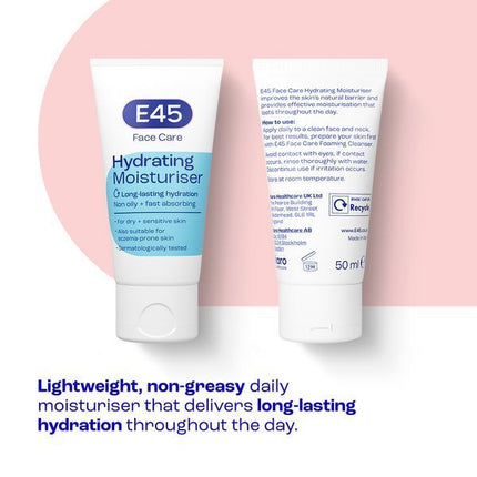 E45 Hydrating Face Moisturiser 50ml