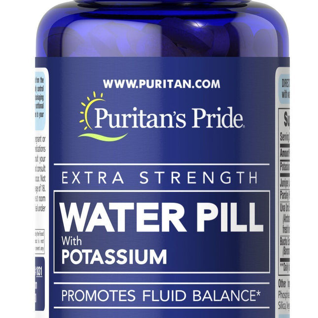 Puritan's Pride Water Pill Caplets 50's