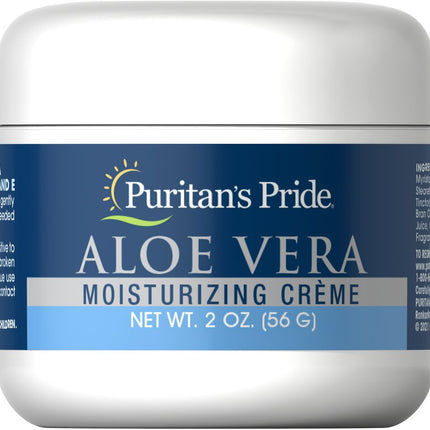 Puritan's Pride Aloe Vera Moisturizing Cream 2oz
