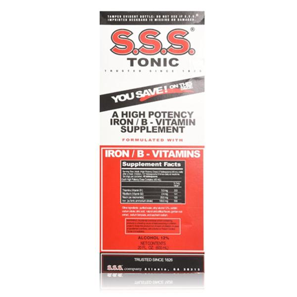 SSS Liquid Tonic 10oz -12