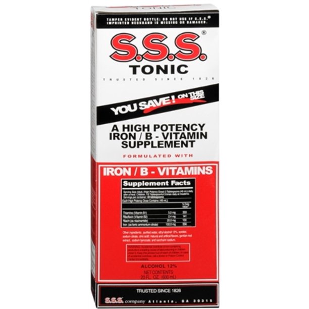 SSS Liquid Tonic 20oz -12