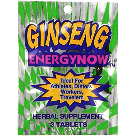 Energy Now Ginseng 3 Tabs