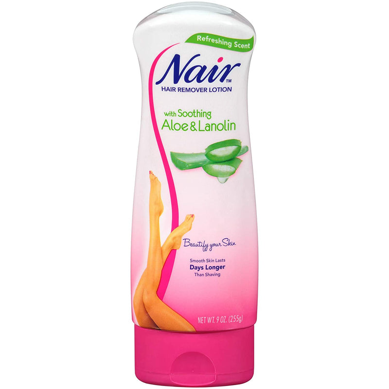 Nair Hair Remover Lotion Aloe & Lanolin 9oz