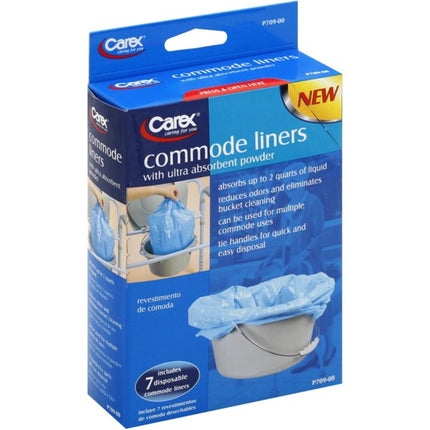 Carex Commode Liners 7's