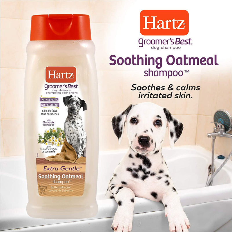 Hartz  GB Oatmeal Dog Shampoo 18fl oz