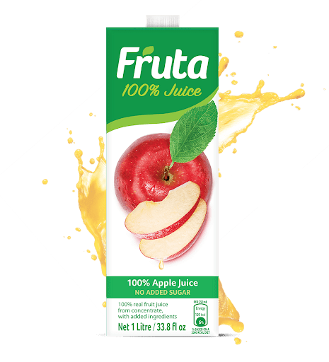 Fruta 100% Apple Juice 1Lt.