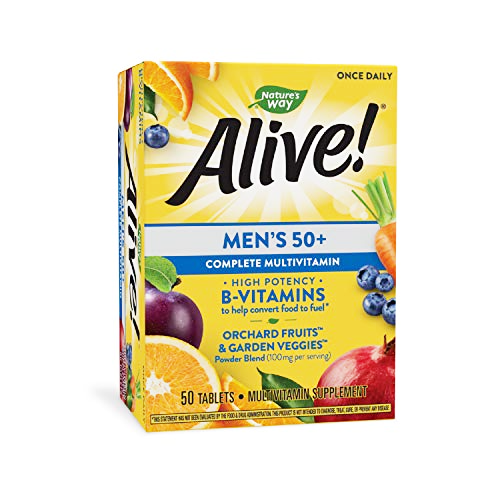 Nature's Way Alive Men's 50+ tablets 50's