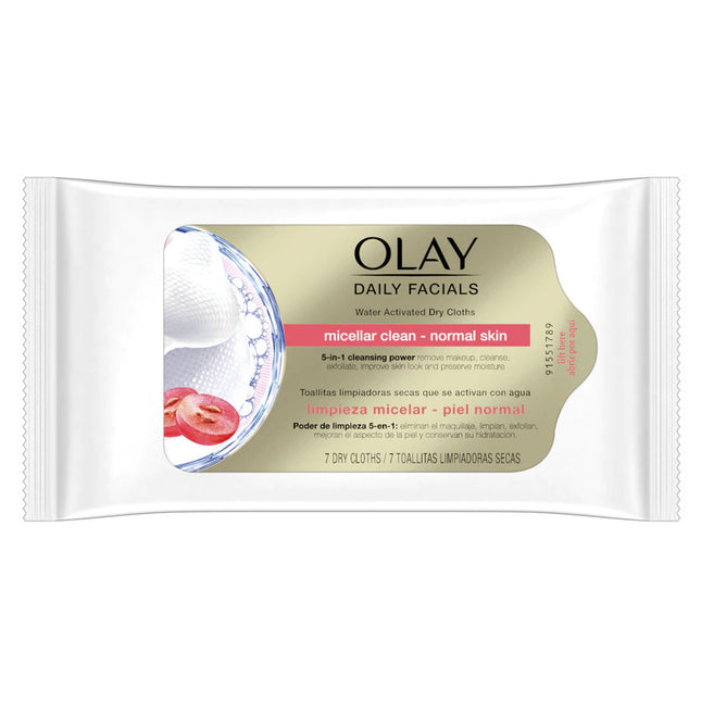 Olay Daily Facials Dry Cloths 7's