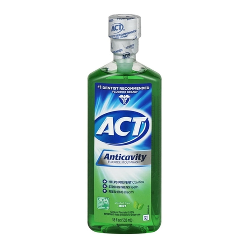 Act Anticavity Fluoride Oral Rinse 18 floz