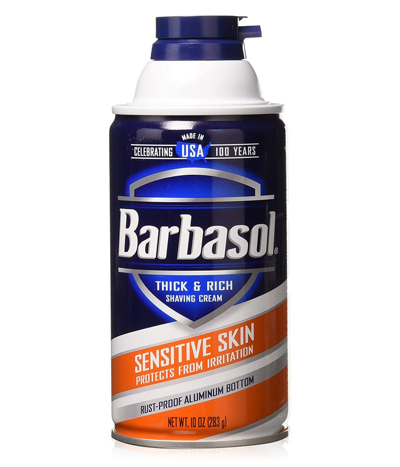 Barbasol Shaving Cream Sensitive Skin 10oz