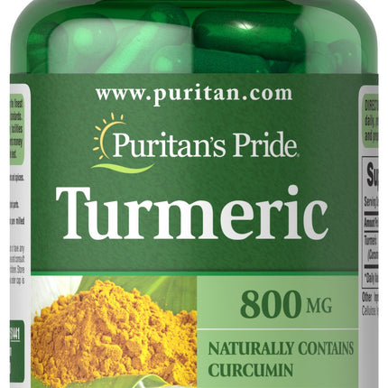 Puritan's Pride Tumeric 800mg 100caps 21.97