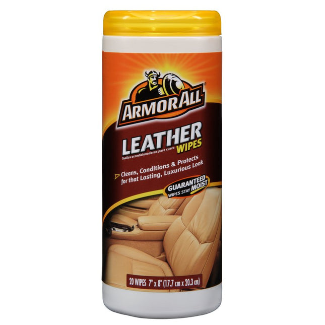 Armor All Leather Care Wipes  20 wipes