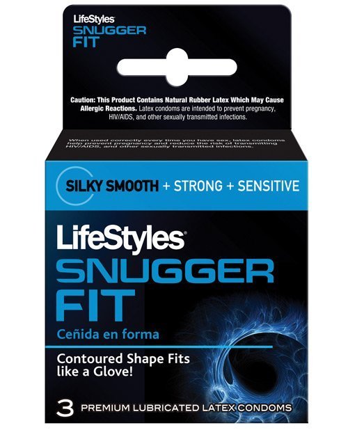 Lifestyles Snugger Fit Condoms 3's